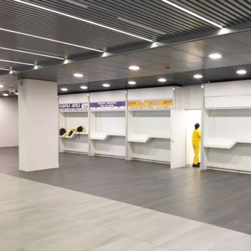 Box Comm. Hall Arrivi Ciampino