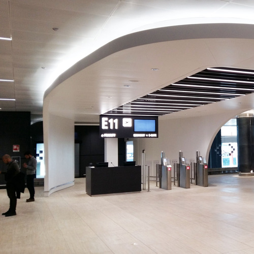 Vetrata divisoria Fiumicino