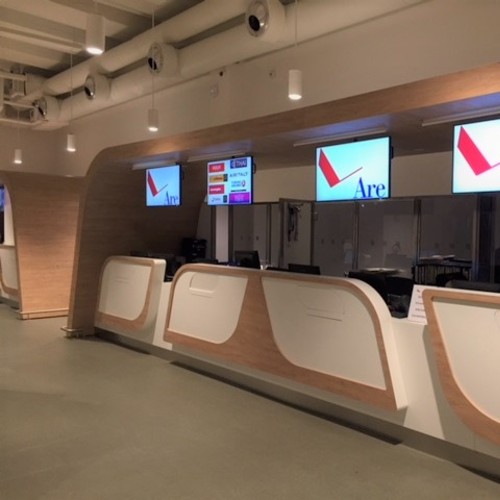 T3 Partenze_Nuove Biglietterie Mezzanino,Fiumicino (RM)